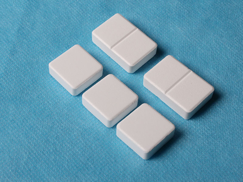 Dextrose tablets rectangle