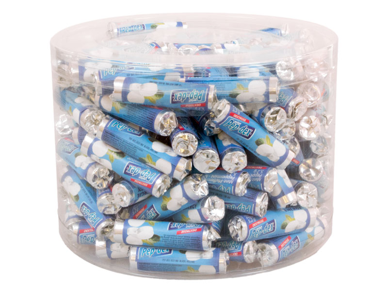 Mint rolletjes mini silo 150 stuks